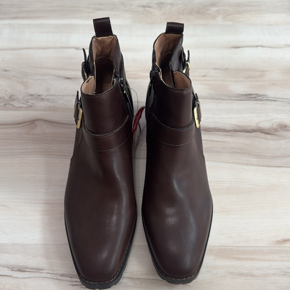 BLONDO Shantel Waterproof Ankle Boot In Java - Picture 6 of 8